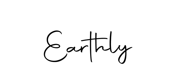 You should practise on your own different ways (Autography-DOLnW) to write your name (Earthly) in signature. don't let someone else do it for you. Earthly signature style 10 images and pictures png