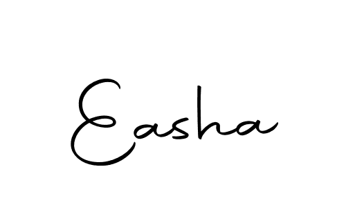 Make a beautiful signature design for name Easha. Use this online signature maker to create a handwritten signature for free. Easha signature style 10 images and pictures png