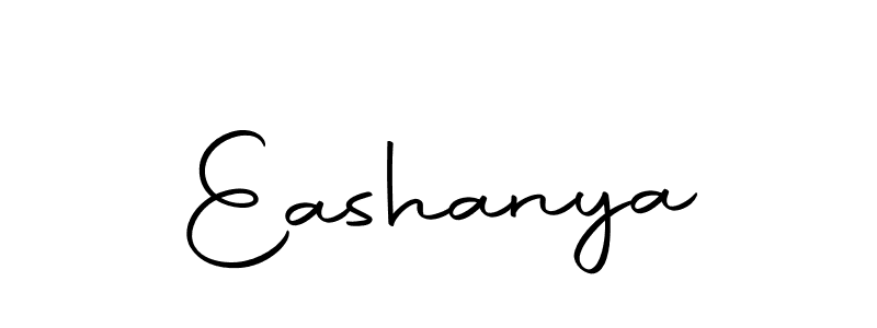 Eashanya stylish signature style. Best Handwritten Sign (Autography-DOLnW) for my name. Handwritten Signature Collection Ideas for my name Eashanya. Eashanya signature style 10 images and pictures png