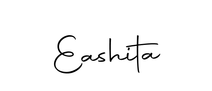 You should practise on your own different ways (Autography-DOLnW) to write your name (Eashita) in signature. don't let someone else do it for you. Eashita signature style 10 images and pictures png