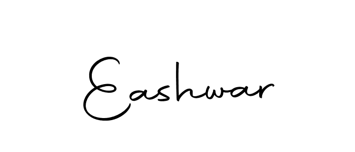 How to make Eashwar signature? Autography-DOLnW is a professional autograph style. Create handwritten signature for Eashwar name. Eashwar signature style 10 images and pictures png