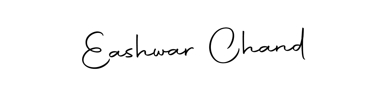 Use a signature maker to create a handwritten signature online. With this signature software, you can design (Autography-DOLnW) your own signature for name Eashwar Chand. Eashwar Chand signature style 10 images and pictures png