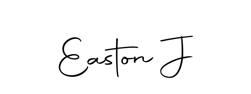 How to Draw Easton J signature style? Autography-DOLnW is a latest design signature styles for name Easton J. Easton J signature style 10 images and pictures png
