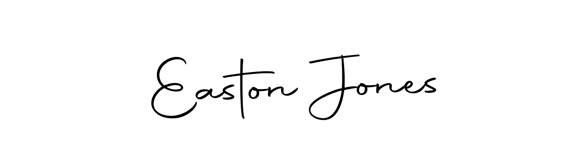 Use a signature maker to create a handwritten signature online. With this signature software, you can design (Autography-DOLnW) your own signature for name Easton Jones. Easton Jones signature style 10 images and pictures png