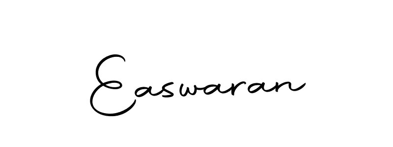 Design your own signature with our free online signature maker. With this signature software, you can create a handwritten (Autography-DOLnW) signature for name Easwaran. Easwaran signature style 10 images and pictures png