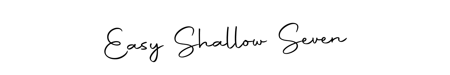 Create a beautiful signature design for name Easy Shallow Seven. With this signature (Autography-DOLnW) fonts, you can make a handwritten signature for free. Easy Shallow Seven signature style 10 images and pictures png