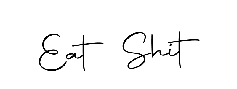 How to make Eat Shit name signature. Use Autography-DOLnW style for creating short signs online. This is the latest handwritten sign. Eat Shit signature style 10 images and pictures png