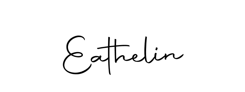 The best way (Autography-DOLnW) to make a short signature is to pick only two or three words in your name. The name Eathelin include a total of six letters. For converting this name. Eathelin signature style 10 images and pictures png