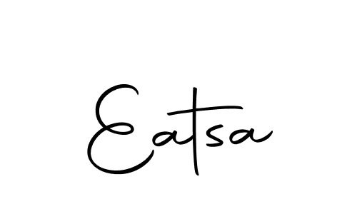 if you are searching for the best signature style for your name Eatsa. so please give up your signature search. here we have designed multiple signature styles  using Autography-DOLnW. Eatsa signature style 10 images and pictures png