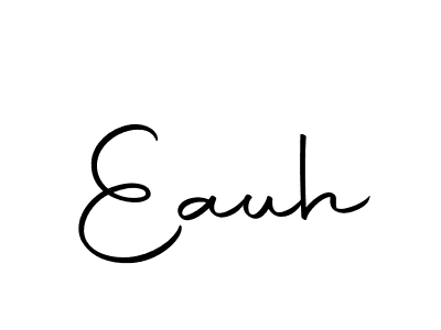 How to make Eauh signature? Autography-DOLnW is a professional autograph style. Create handwritten signature for Eauh name. Eauh signature style 10 images and pictures png