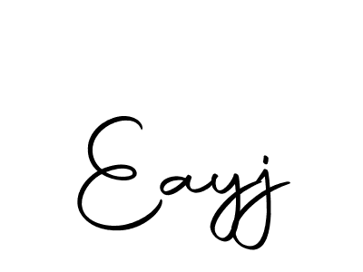 Make a beautiful signature design for name Eayj. Use this online signature maker to create a handwritten signature for free. Eayj signature style 10 images and pictures png