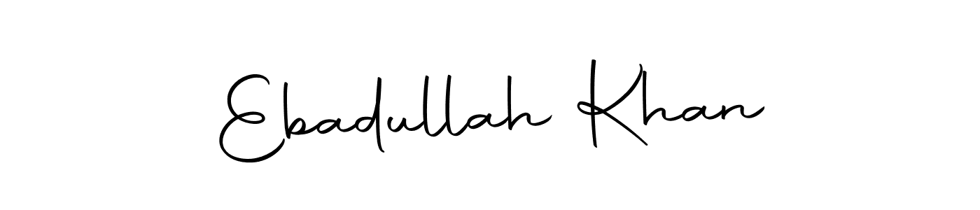 You should practise on your own different ways (Autography-DOLnW) to write your name (Ebadullah Khan) in signature. don't let someone else do it for you. Ebadullah Khan signature style 10 images and pictures png