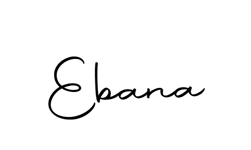 Make a short Ebana signature style. Manage your documents anywhere anytime using Autography-DOLnW. Create and add eSignatures, submit forms, share and send files easily. Ebana signature style 10 images and pictures png