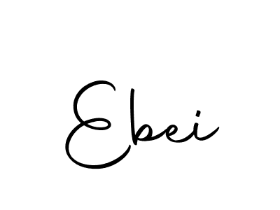 How to make Ebei signature? Autography-DOLnW is a professional autograph style. Create handwritten signature for Ebei name. Ebei signature style 10 images and pictures png