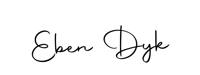 Create a beautiful signature design for name Eben Dyk. With this signature (Autography-DOLnW) fonts, you can make a handwritten signature for free. Eben Dyk signature style 10 images and pictures png