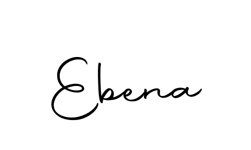 Ebena stylish signature style. Best Handwritten Sign (Autography-DOLnW) for my name. Handwritten Signature Collection Ideas for my name Ebena. Ebena signature style 10 images and pictures png