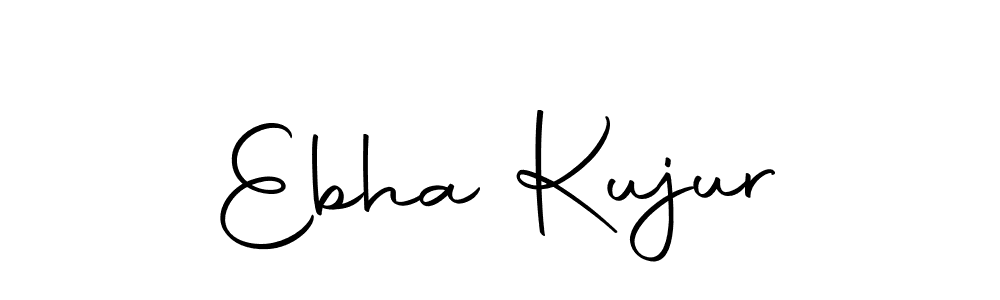 Make a short Ebha Kujur signature style. Manage your documents anywhere anytime using Autography-DOLnW. Create and add eSignatures, submit forms, share and send files easily. Ebha Kujur signature style 10 images and pictures png