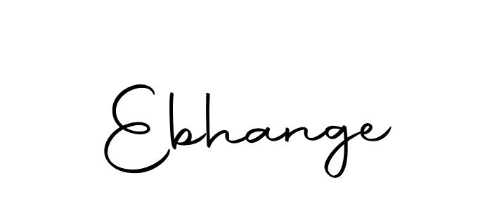 Use a signature maker to create a handwritten signature online. With this signature software, you can design (Autography-DOLnW) your own signature for name Ebhange. Ebhange signature style 10 images and pictures png