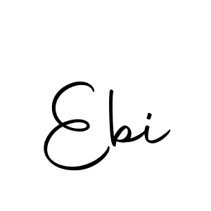 Similarly Autography-DOLnW is the best handwritten signature design. Signature creator online .You can use it as an online autograph creator for name Ebi. Ebi signature style 10 images and pictures png