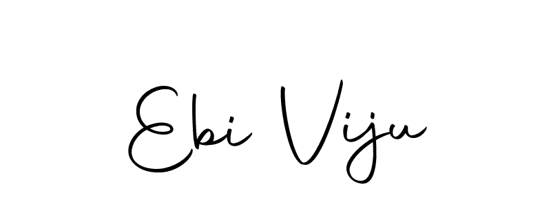 Create a beautiful signature design for name Ebi Viju. With this signature (Autography-DOLnW) fonts, you can make a handwritten signature for free. Ebi Viju signature style 10 images and pictures png