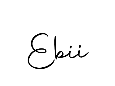 The best way (Autography-DOLnW) to make a short signature is to pick only two or three words in your name. The name Ebii include a total of six letters. For converting this name. Ebii signature style 10 images and pictures png