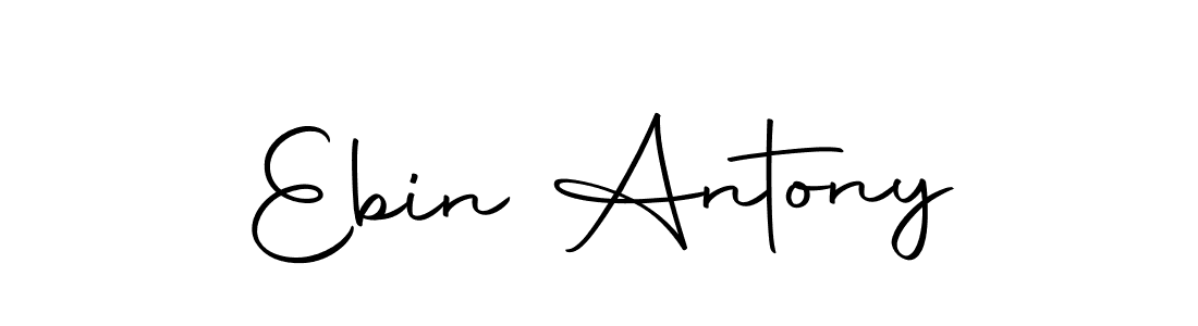 if you are searching for the best signature style for your name Ebin Antony. so please give up your signature search. here we have designed multiple signature styles  using Autography-DOLnW. Ebin Antony signature style 10 images and pictures png