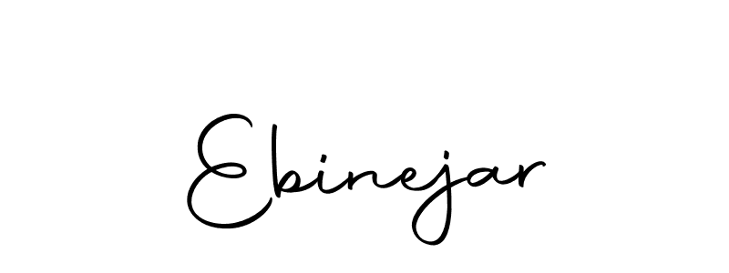 How to make Ebinejar signature? Autography-DOLnW is a professional autograph style. Create handwritten signature for Ebinejar name. Ebinejar signature style 10 images and pictures png