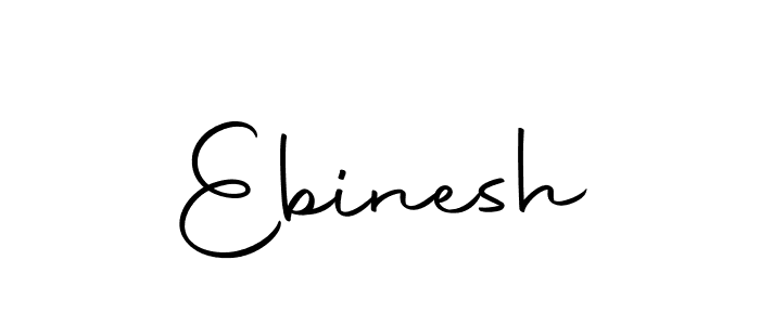 How to make Ebinesh name signature. Use Autography-DOLnW style for creating short signs online. This is the latest handwritten sign. Ebinesh signature style 10 images and pictures png