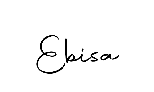 Also we have Ebisa name is the best signature style. Create professional handwritten signature collection using Autography-DOLnW autograph style. Ebisa signature style 10 images and pictures png