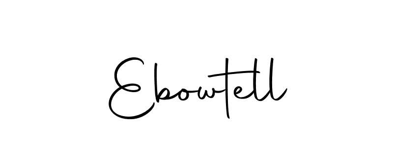 Use a signature maker to create a handwritten signature online. With this signature software, you can design (Autography-DOLnW) your own signature for name Ebowtell. Ebowtell signature style 10 images and pictures png