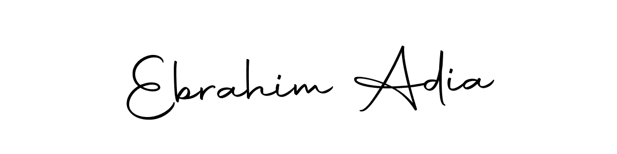 Make a short Ebrahim Adia signature style. Manage your documents anywhere anytime using Autography-DOLnW. Create and add eSignatures, submit forms, share and send files easily. Ebrahim Adia signature style 10 images and pictures png