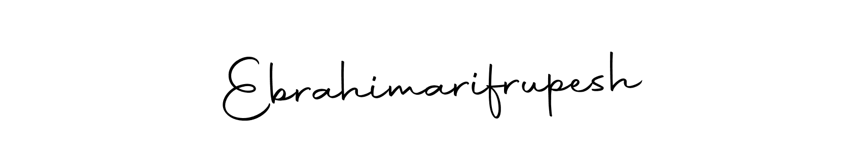 How to make Ebrahimarifrupesh signature? Autography-DOLnW is a professional autograph style. Create handwritten signature for Ebrahimarifrupesh name. Ebrahimarifrupesh signature style 10 images and pictures png