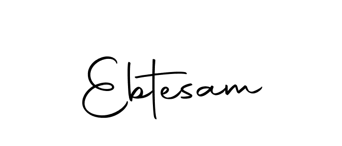 The best way (Autography-DOLnW) to make a short signature is to pick only two or three words in your name. The name Ebtesam include a total of six letters. For converting this name. Ebtesam signature style 10 images and pictures png