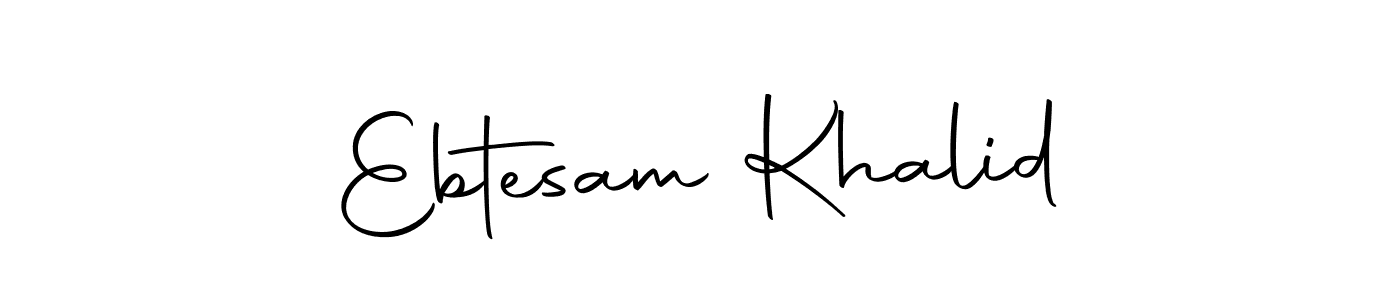 You can use this online signature creator to create a handwritten signature for the name Ebtesam Khalid. This is the best online autograph maker. Ebtesam Khalid signature style 10 images and pictures png