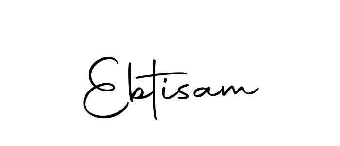 You should practise on your own different ways (Autography-DOLnW) to write your name (Ebtisam) in signature. don't let someone else do it for you. Ebtisam signature style 10 images and pictures png