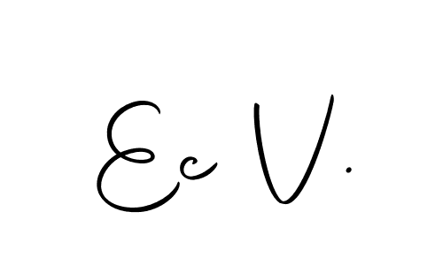 Best and Professional Signature Style for Ec V.. Autography-DOLnW Best Signature Style Collection. Ec V. signature style 10 images and pictures png