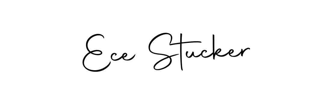 Ece Stucker stylish signature style. Best Handwritten Sign (Autography-DOLnW) for my name. Handwritten Signature Collection Ideas for my name Ece Stucker. Ece Stucker signature style 10 images and pictures png