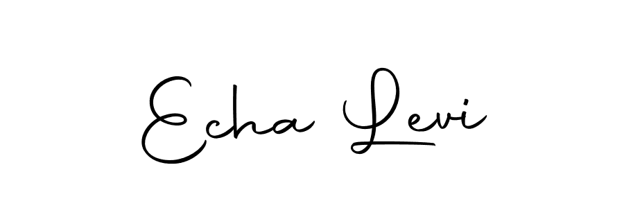 Make a beautiful signature design for name Echa Levi. With this signature (Autography-DOLnW) style, you can create a handwritten signature for free. Echa Levi signature style 10 images and pictures png