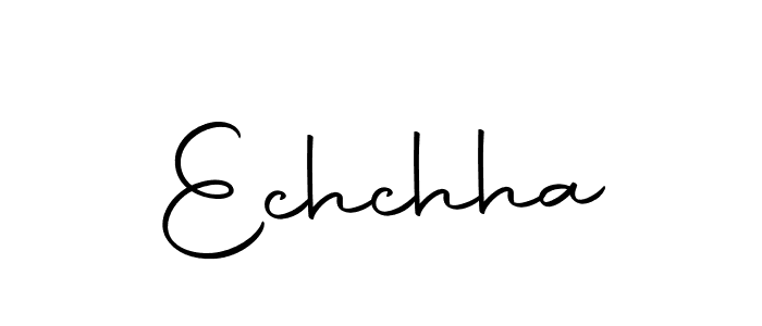 Design your own signature with our free online signature maker. With this signature software, you can create a handwritten (Autography-DOLnW) signature for name Echchha. Echchha signature style 10 images and pictures png