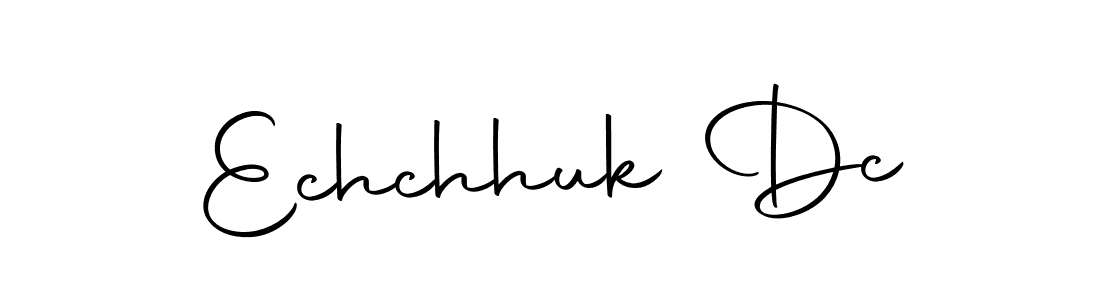 Make a beautiful signature design for name Echchhuk Dc. With this signature (Autography-DOLnW) style, you can create a handwritten signature for free. Echchhuk Dc signature style 10 images and pictures png