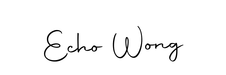 You should practise on your own different ways (Autography-DOLnW) to write your name (Echo Wong) in signature. don't let someone else do it for you. Echo Wong signature style 10 images and pictures png