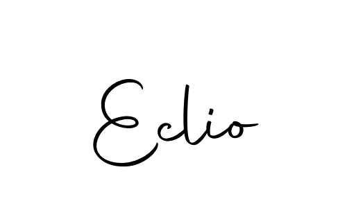 How to make Eclio name signature. Use Autography-DOLnW style for creating short signs online. This is the latest handwritten sign. Eclio signature style 10 images and pictures png