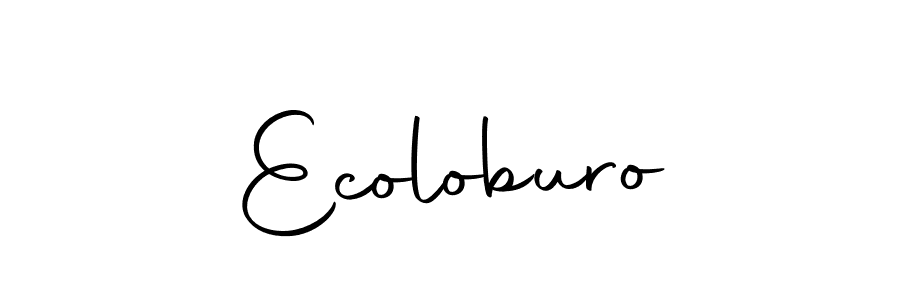 The best way (Autography-DOLnW) to make a short signature is to pick only two or three words in your name. The name Ecoloburo include a total of six letters. For converting this name. Ecoloburo signature style 10 images and pictures png