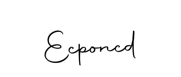 Similarly Autography-DOLnW is the best handwritten signature design. Signature creator online .You can use it as an online autograph creator for name Ecponcd. Ecponcd signature style 10 images and pictures png