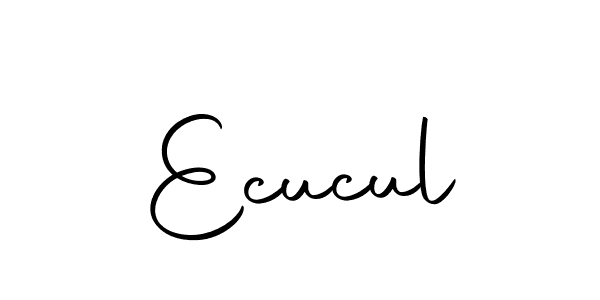 You should practise on your own different ways (Autography-DOLnW) to write your name (Ecucul) in signature. don't let someone else do it for you. Ecucul signature style 10 images and pictures png