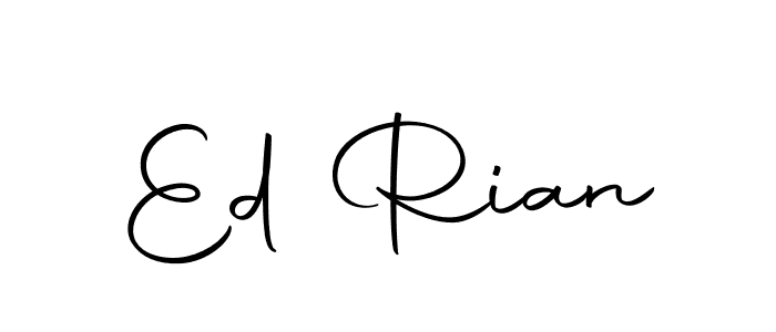 Best and Professional Signature Style for Ed Rian. Autography-DOLnW Best Signature Style Collection. Ed Rian signature style 10 images and pictures png