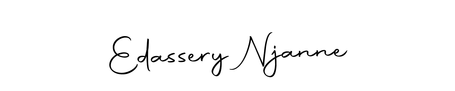How to make Edassery Njanne signature? Autography-DOLnW is a professional autograph style. Create handwritten signature for Edassery Njanne name. Edassery Njanne signature style 10 images and pictures png