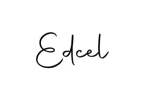 Make a beautiful signature design for name Edcel. Use this online signature maker to create a handwritten signature for free. Edcel signature style 10 images and pictures png