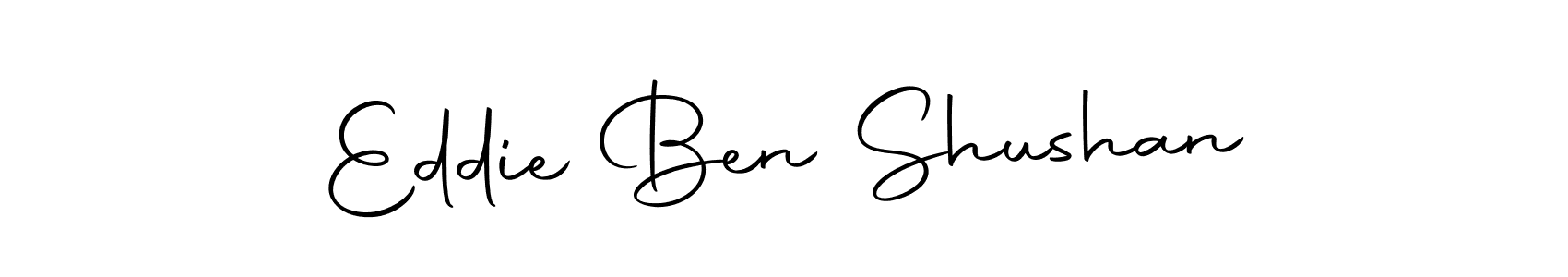 Make a beautiful signature design for name Eddie Ben Shushan. With this signature (Autography-DOLnW) style, you can create a handwritten signature for free. Eddie Ben Shushan signature style 10 images and pictures png