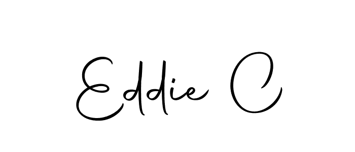 Also we have Eddie C name is the best signature style. Create professional handwritten signature collection using Autography-DOLnW autograph style. Eddie C signature style 10 images and pictures png